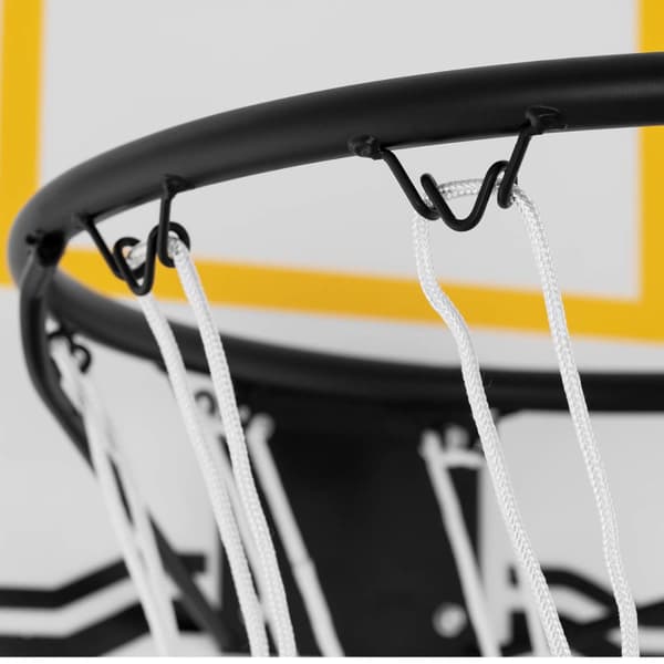 Mobilt basketballkurvsæt, justerbart på stativ, højde 190-260 cm