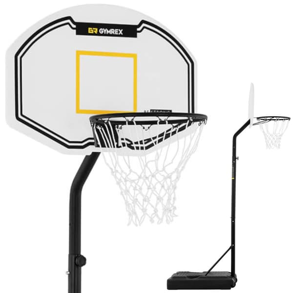 Siirrettävä koripallosarja, säädettävä jalustalla, korkeus 190-260 cm
