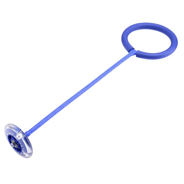 Hula hoop benhopprep för barn med LED-dioder, blå