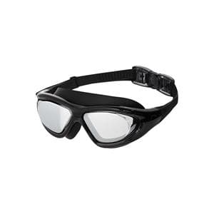 NQG280MAF SVART JUNIOR GOGGEL/HALVMASK NILS AQUA