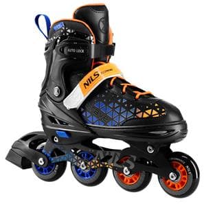 NH18190A 4in1 BRAVE INLINE LUISTIT SINI-ORANSSIN KOKO. L(39-43) MITAT P�. NILS EXTREME HOKI