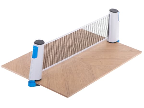 Pöytätennissetti meloilla + jatkettava pingisverkko