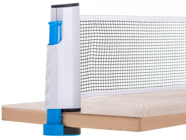 Bordtennisset med paddlar + utdragbart pingisnät