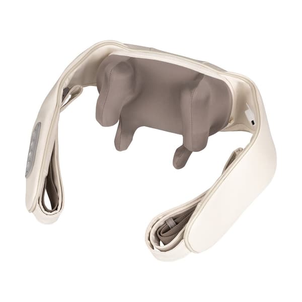 Nack- och ryggmassager, knådare, trådlös, 3D, värmefunktion, REBEL ACTIVE