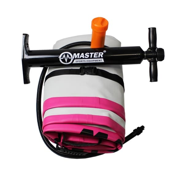 Airtrack akrobatisk bane MASTER 300 x 100 x 10 cm - Pink