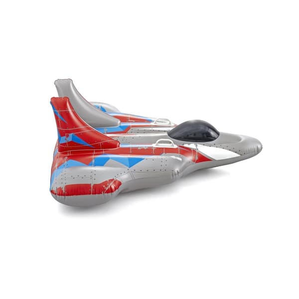 BESTWAY Galaxy Glider uppblåsbar raket - 136 cm