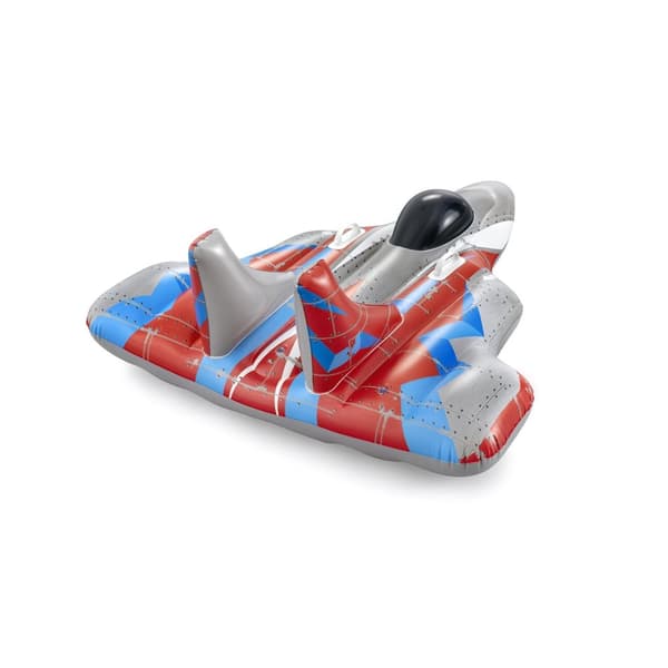 BESTWAY Galaxy Glider uppblåsbar raket - 136 cm
