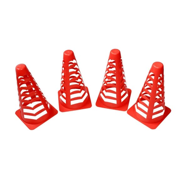 Sæt med 4 bløde MASTER kegler - 22 cm