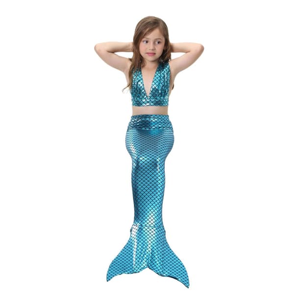 MASTER Ariel havfrue kostume og badedragt - 150 cm