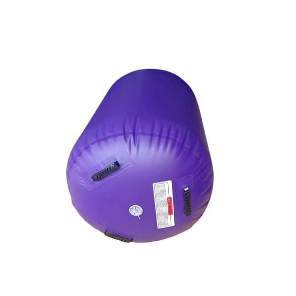 Ilmatäytteinen voimistelurulla MASTER 100 x 75 cm - violetti