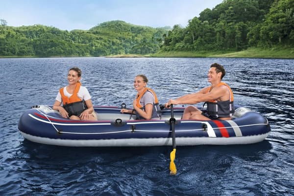 BESTWAY 3-delte foldbare pagajer Gul 124 cm