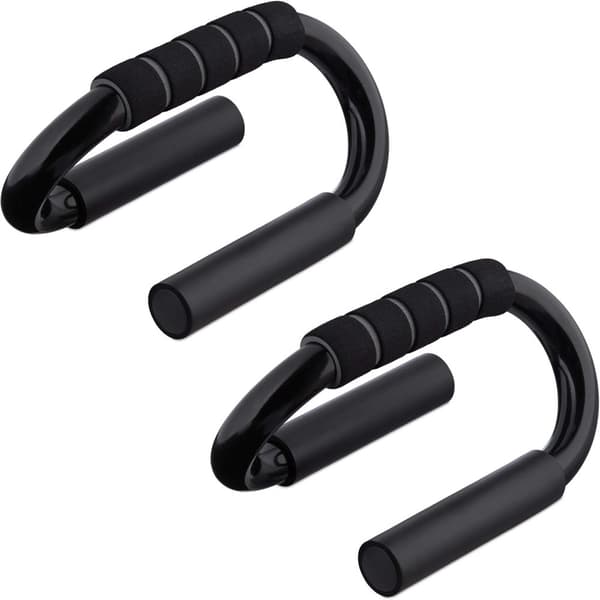 Relaxdays Push-up Handtag Set med 2 Anti-Slip Black