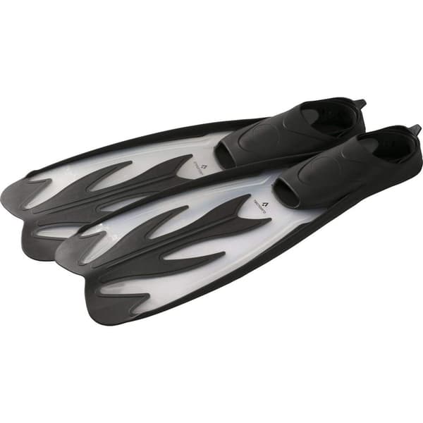 TECNOPRO F5 Svømmefinner 46-47 Transparent Sort