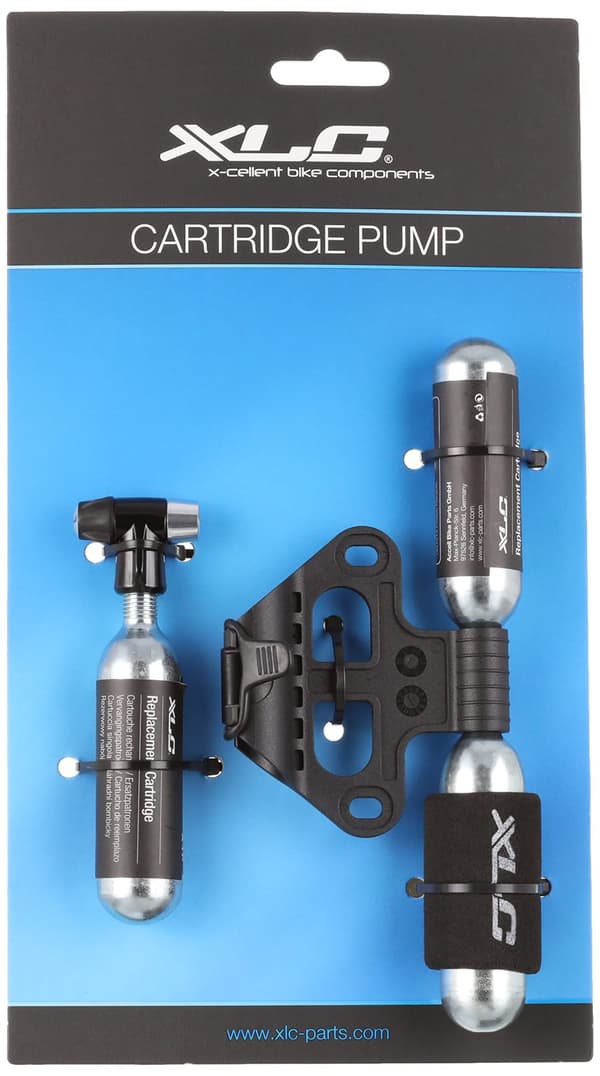 XLC Unisex - CO2 luftpump patron x3 för cykel 16g EVA handtag PU-M03