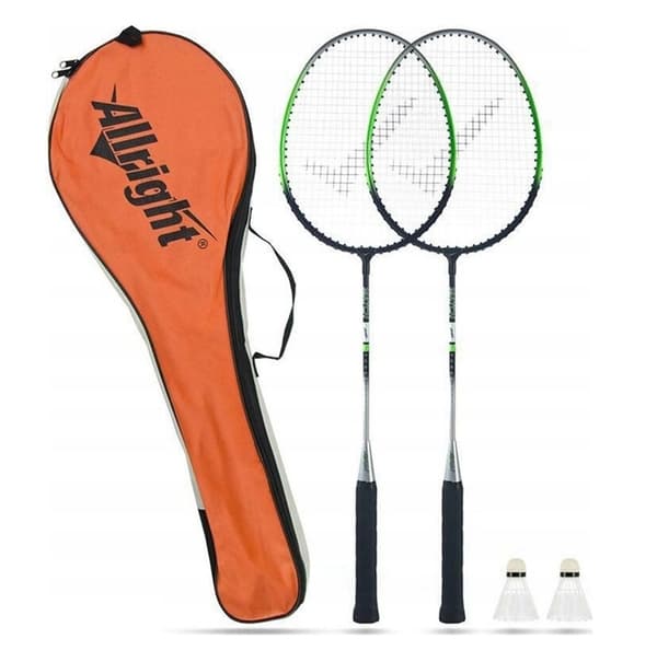 ALLRIGHT TT21027 BADMINTON SÆT BETRÆK 2 KETCHERE 2 SHUTTLE
