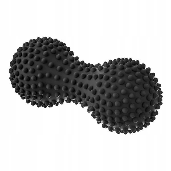 TULLO sort sensorisk rulle til massage 15,5 cm