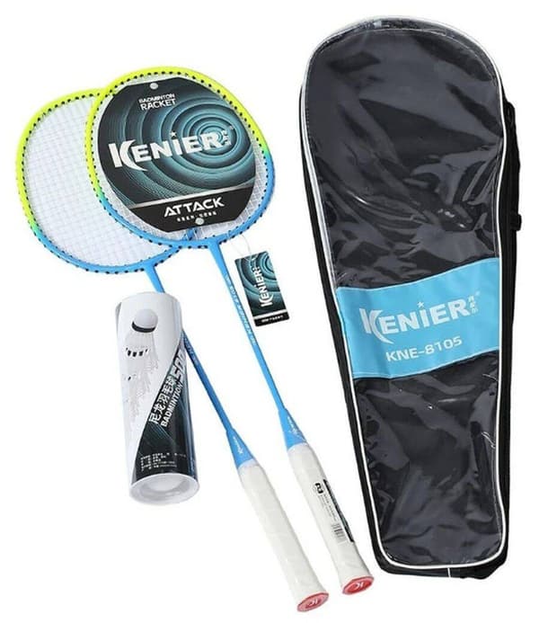 BADMINTON SÆT MADEJ 8105 KETCHERE SHUTTLES BETRÆK
