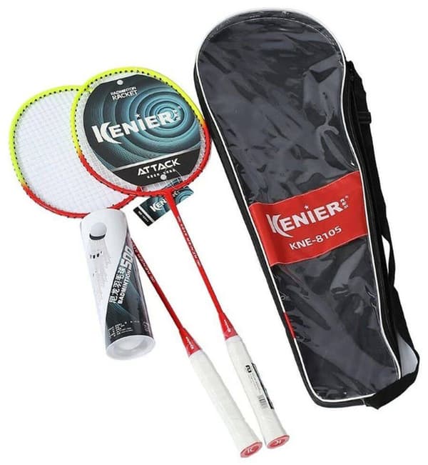 BADMINTON SÆT MADEJ 8105 KETCHERE SHUTTLES BETRÆK