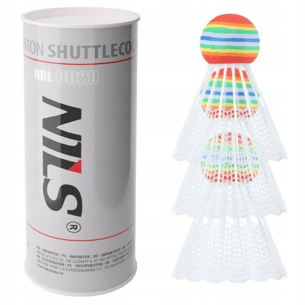 Badmintonbollar i nylon, 3x NBL6020 NILS