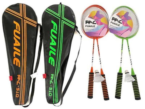 BADMINTON SÆT MADEJ 8105 KETCHERE SHUTTLES BETRÆK