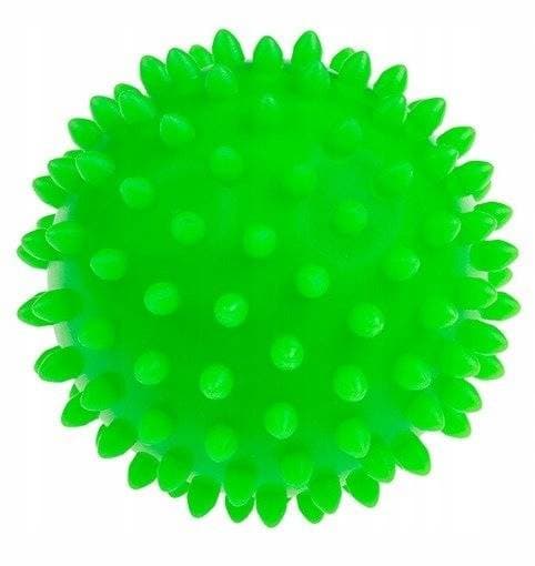 TULLO grön sensorisk boll för massage 9 cm