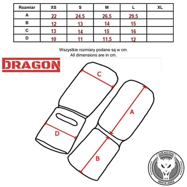 DRAGON-MALLINEN SÄÄRISUOJA