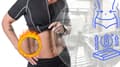 Miniatyrbild 6 av 11: Neopren T-shirt Fitnessbälte FIT4MED