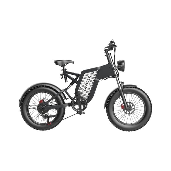 GUNAI MX25 Elcykel för vuxna 1000W El-Mountainbike för män 48V 25AH Batteri 20*4 tum breda däck Elcykel för män