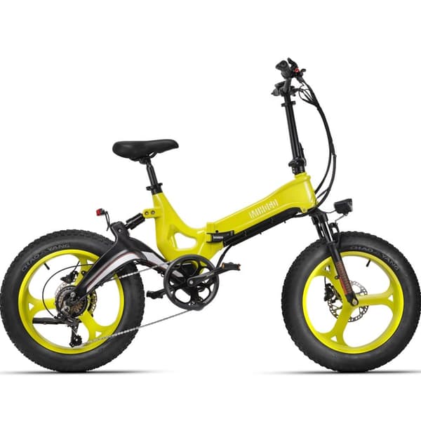 MIHOGO NX sähköpyörä aikuisille 750W48V12.8Ah kaupunkipyörä naisille 20" puolarenkailla miehille kaupunkipyörä 35 kilometriä tunnissa