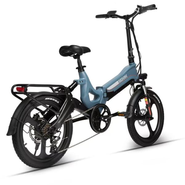 MIHOGO RX2.4 sähköpyörä aikuisille 500W48V12.8Ah kaupunkisähköpyörä 20" renkaat miehille kaupunkisähköpyörä IPS 2.4" älykäs helppolukuinen näyttö