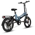 Pikkukuva 1 / 11: MIHOGO RX2.4 sähköpyörä aikuisille 500W48V12.8Ah kaupunkisähköpyörä 20" renkaat miehille kaupunkisähköpyörä IPS 2.4" älykäs helppolukuinen näyttö