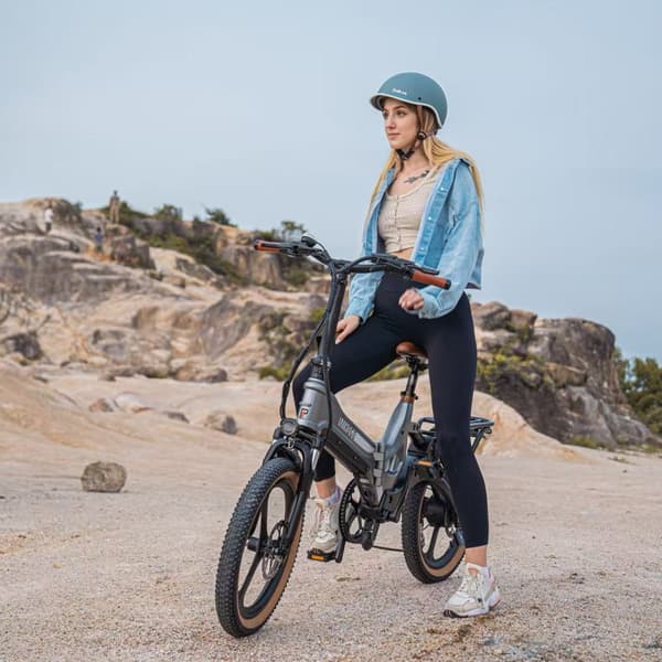 MIHOGO RX2.4 Elcykel För Vuxna 500W48V12.8Ah Stads-Elcykel 20" Däck Herrstads-Elcykel Stadspendling Elcykel
