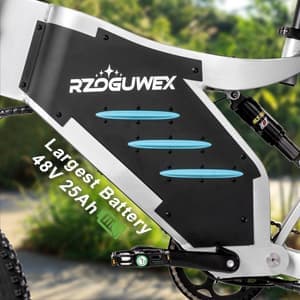 RZOGUWEX X5 sähköpyörä aikuisille 1000W 48V 25Ah kaupunkisähköpyörä 20" renkaat miehille kaupunkisähköpyörä maastopyörä maastopyörä