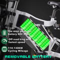 Miniatyrbild 8 av 11: RZOGUWEX X5 Elcykel För Vuxna 1000W48V25Ah Stads-Elcykel 20" Däck Herrstads-Elcykel LED-spotlight