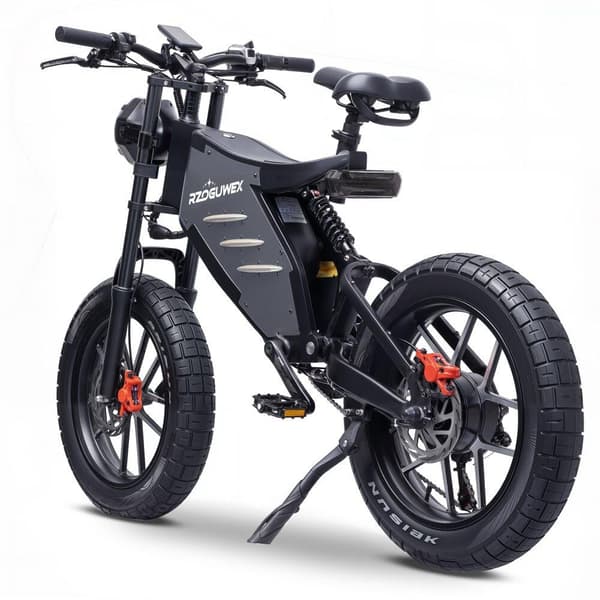RZOGUWEX X5S sähköpyörä aikuisille 1000W48V25Ah sähköpyörä 20" renkailla sähköpyörä suurin nopeus 55-60KM/h