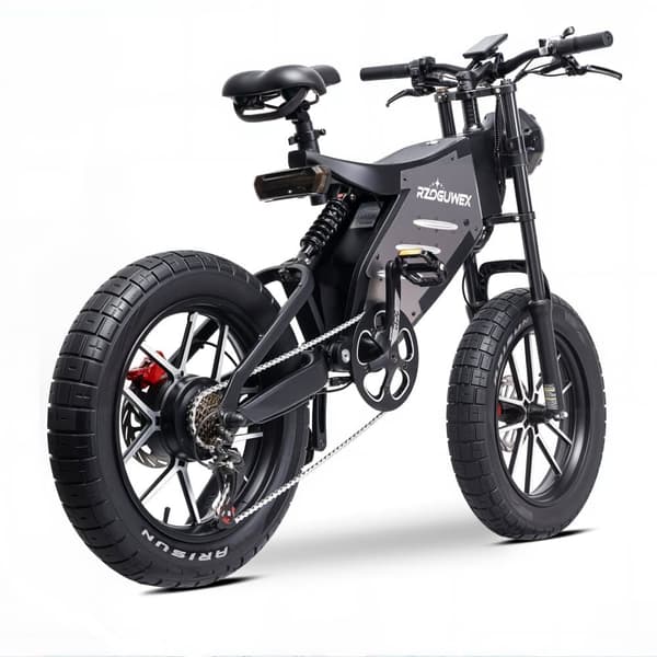 RZOGUWEX X5S sähköpyörä aikuisille 1000W48V25Ah sähköpyörä 20" renkailla sähköpyörä suurin nopeus 55-60KM/h