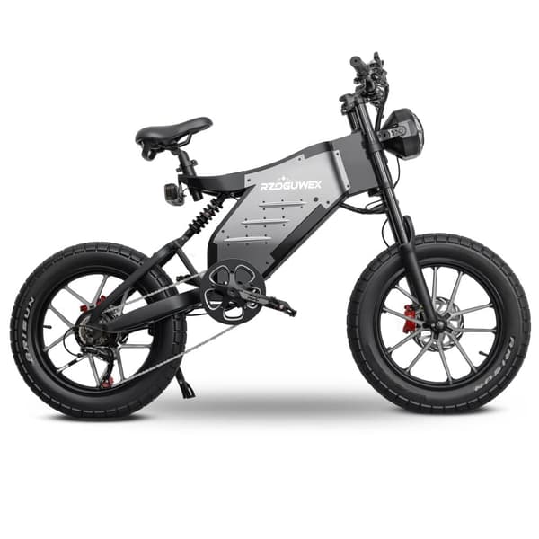 RZOGUWEX X5S sähköpyörä aikuisille 1000W48V25Ah sähköpyörä 20" renkailla sähköpyörä suurin nopeus 55-60KM/h