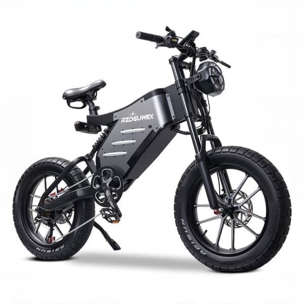 RZOGUWEX X5S sähköpyörä aikuisille 1000W48V25Ah sähköpyörä 20" renkailla sähköpyörä suurin nopeus 55-60KM/h