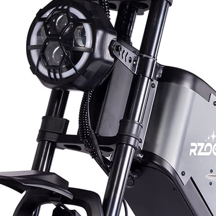 RZOGUWEX X5S Elcykel För Vuxna 1000W48V25Ah Elcykel 20" Däck Elcykel Viktkapacitet 200KG Mountainbike Terräng Elcykel
