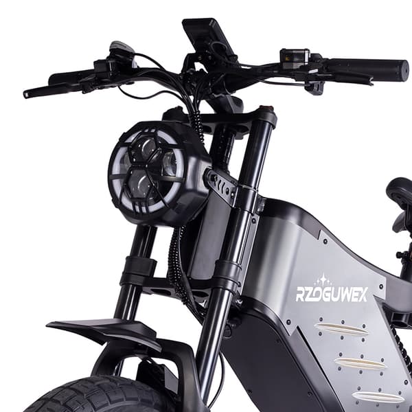 RZOGUWEX X5S Elcykel För Vuxna 1000W48V25Ah Elcykel 20" Däck Elcykel Viktkapacitet 200KG Mountainbike Terräng Elcykel
