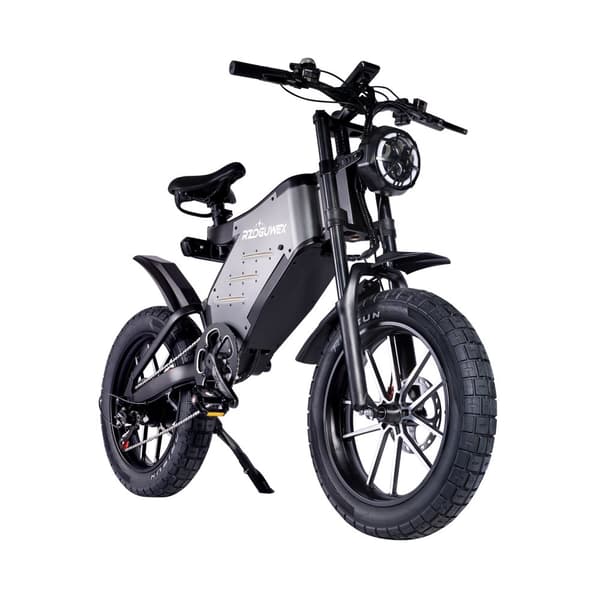 RZOGUWEX X5S Elcykel För Vuxna 1000W48V25Ah Elcykel 20" Däck Elcykel Viktkapacitet 200KG Mountainbike Terräng Elcykel
