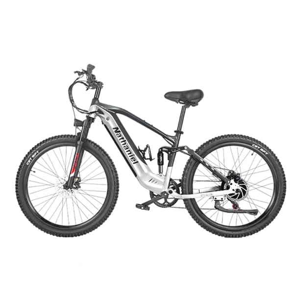Nathaniel SYR-03 Elcykel För Vuxna 1000W48V25Ah Batteri Stads-Elcykel 20-tums Däck Herrstads-Elcykel Ximano Hydraulisk Oljebroms