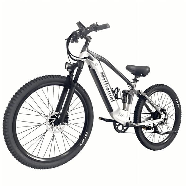 Nathaniel SYR-03 Elcykel För Vuxna 1000W48V25Ah Batteri Stads-Elcykel 20-tums Däck Herrstads-Elcykel Ximano Hydraulisk Oljebroms