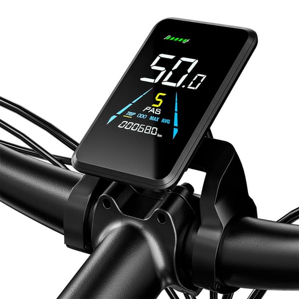 Shengmilo S600 Elcykel för vuxna 2000W Elcykel för män El-Mountainbike med två motorer 48V17.5AH batteri 26" Elcykel med feta däck