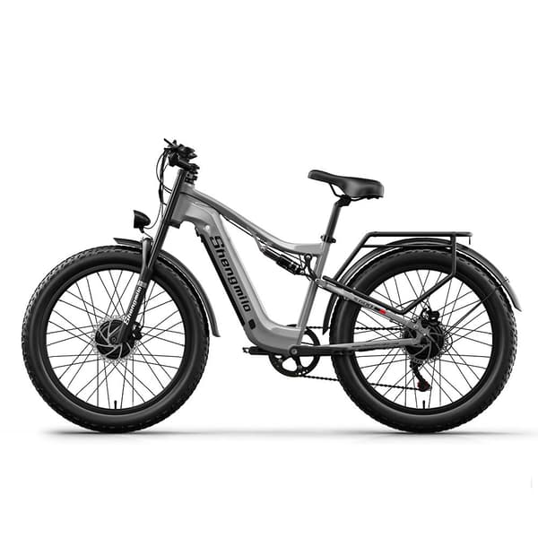 Shengmilo S600 sähköpyörä aikuisille 2000W 48V 17.5Ah akku kaupunki sähköpyörä 26 tuuman renkaat miesten kaupunki sähköpyörä kahdella moottorilla