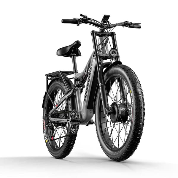 Shengmilo S600 sähköpyörä aikuisille 2000W 48V 17.5Ah kaupunkisähköpyörä 26" renkaat miehille kaupunkisähköpyörä maastosähköpyörä enimmäiskuorma 150KG