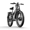 Miniatyrbild 6 av 11: Shengmilo S600 Elcykel För Vuxna 2000W48V17.5Ah Stads-Elcykel 26" Däck Herrstads-Elcykel El Maxhastighet 45 km/h