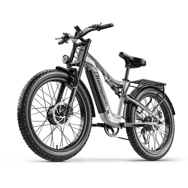 Shengmilo S600 Elcykel För Vuxna 2000W48V17.5Ah Stads-Elcykel 26" Däck Herrstads-Elcykel El Maxhastighet 45 km/h