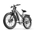Miniatyrbild 2 av 11: Shengmilo S600 Elcykel För Vuxna 2000W48V17.5Ah Stads-Elcykel 26" Däck Herrstads-Elcykel El Maxhastighet 45 km/h