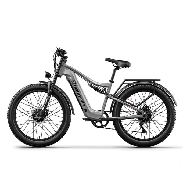 Shengmilo S600 Elcykel För Vuxna 2000W48V17.5Ah Mountain Elcykel 26 Tums Feta Däck Elcykel Stadspendling Elcykel